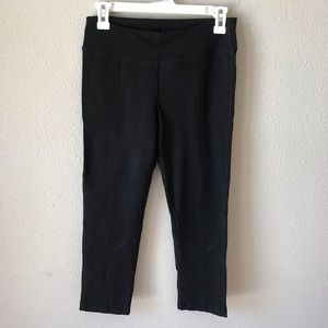 PrAna black cropped leggings size medium